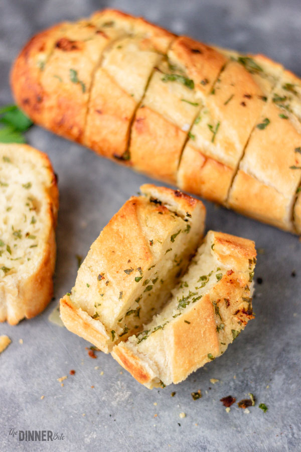 baguette garlic bread.