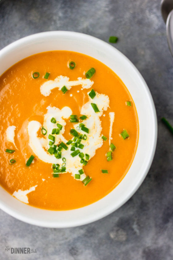 Pressure Cooker Carrot Soup