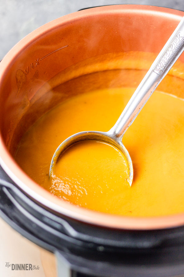 Instant pot carrot soup