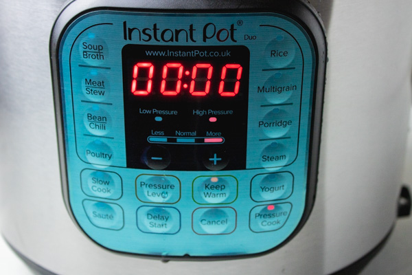 instant pot timer
