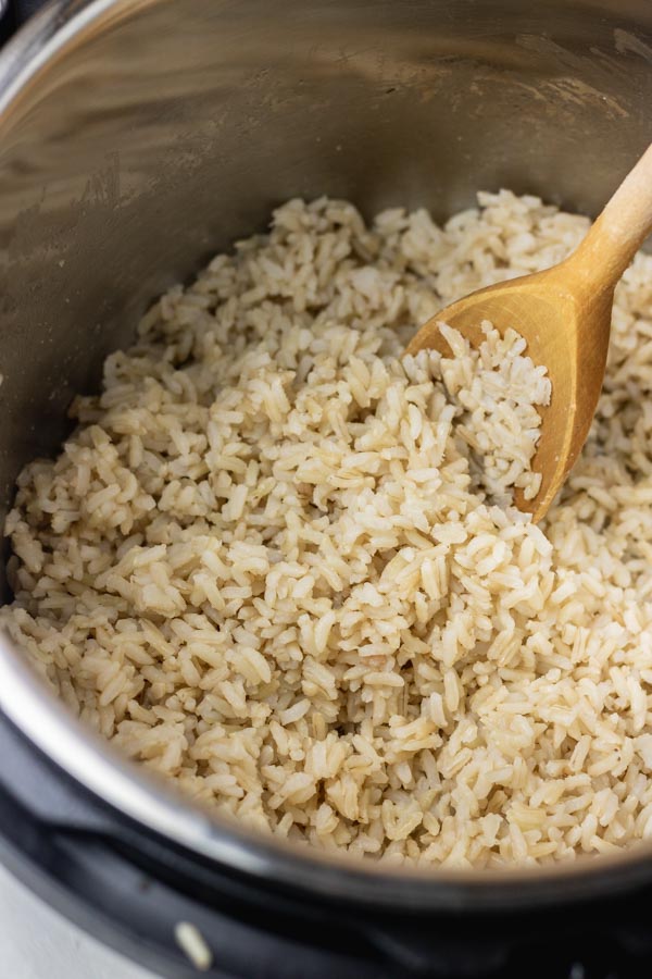 fluffy instant pot brown rice