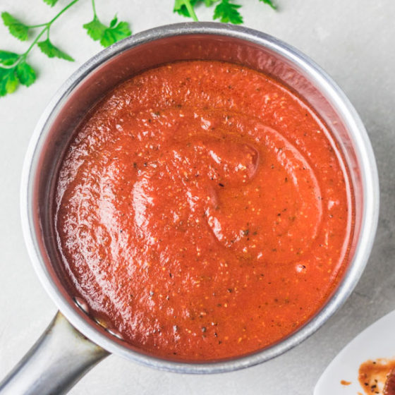 Quick Homemade Tomato Sauce - The Dinner Bite