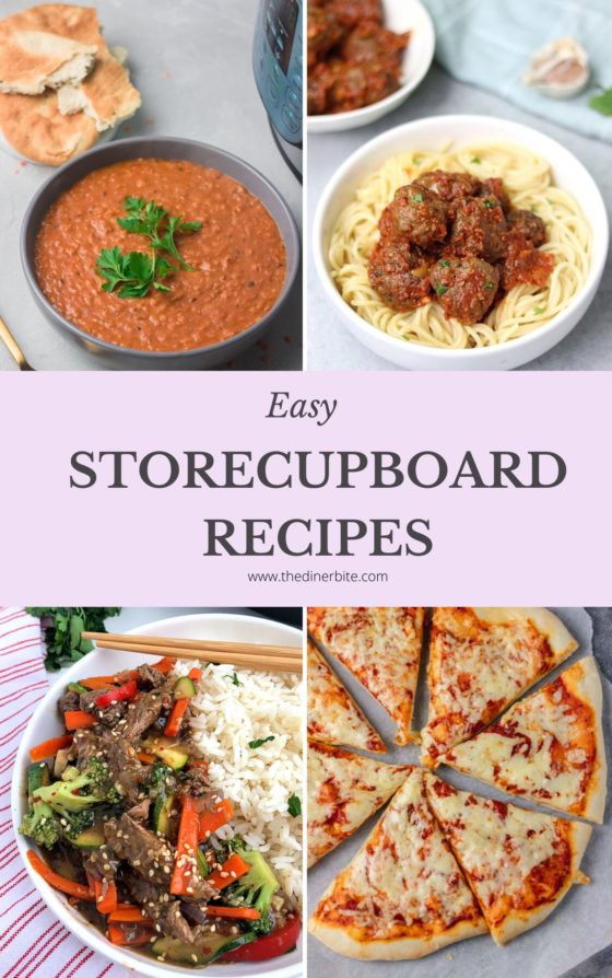 Easy Store Cupboard Recipes