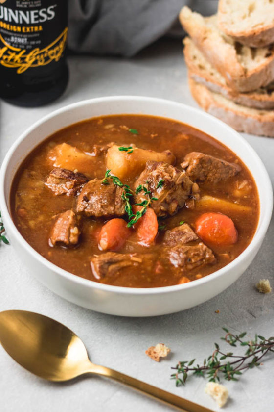 Instant Pot Guinness Beef Stew (Beef and Guinness Stew)