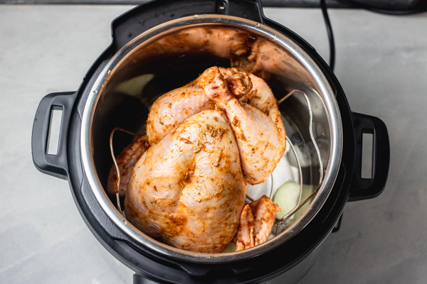 Instant Pot Whole Chicken - The Dinner Bite
