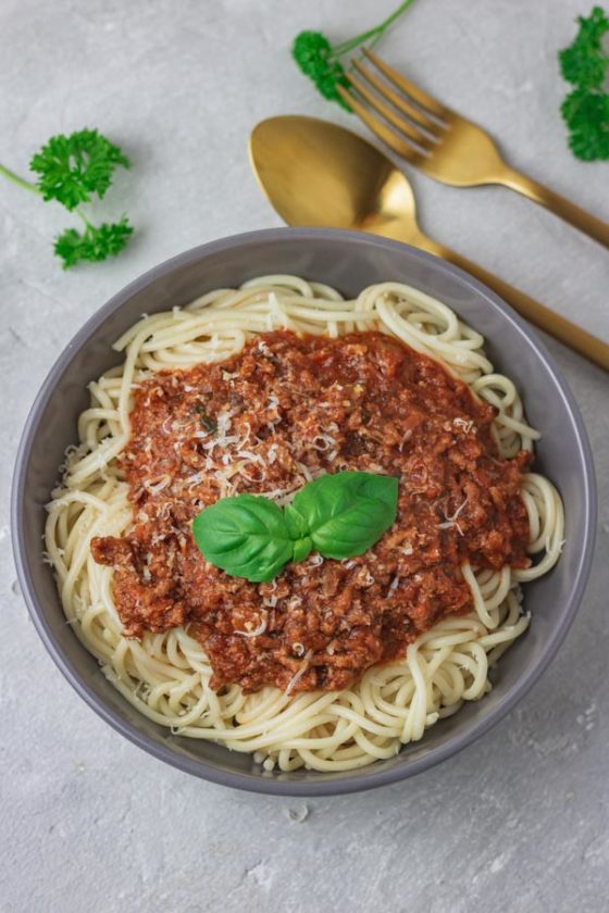 Instant Pot Bolognese Sauce (With Frozen Ground Beef)