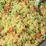 Easy Vegetable Fried Rice Recipe - The Dinner Bite