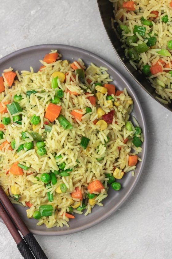 Easy Vegetable Fried Rice Recipe