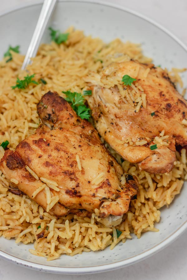 Instant Pot Chicken and Rice (VIDEO) 
