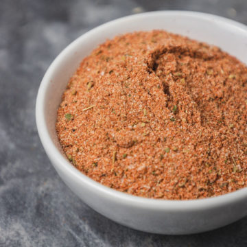 a close up of a spice bowl.