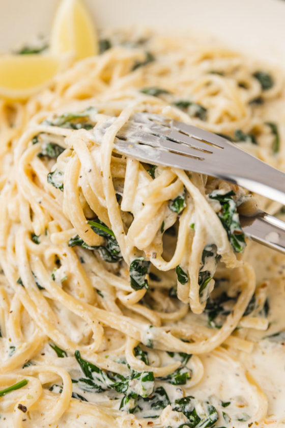 Spinach And Ricotta Pasta - The Dinner Bite