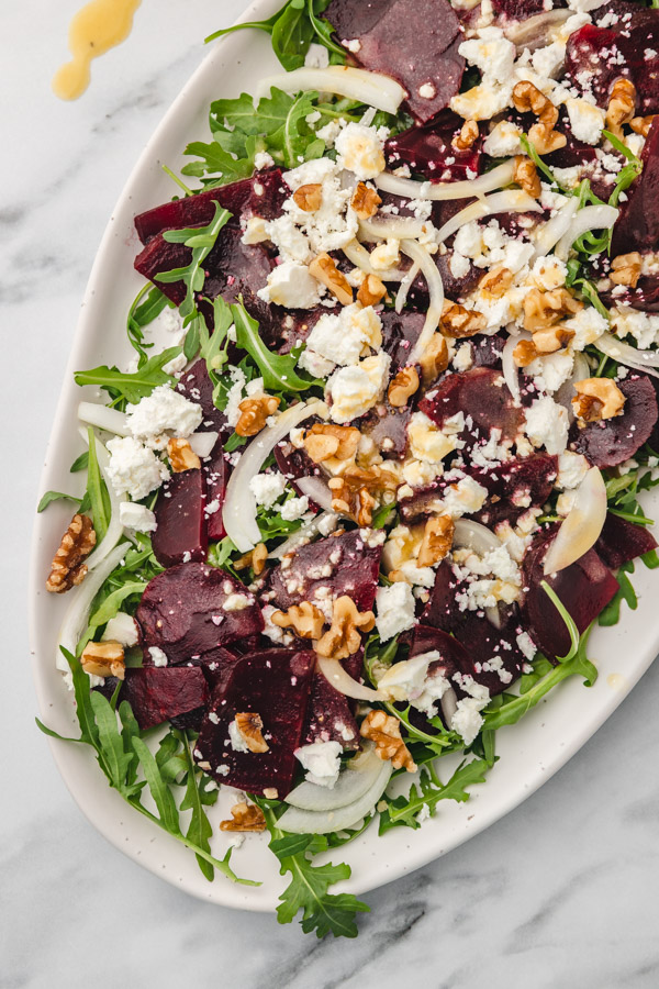 Beetroot and Feta Salad - The Dinner Bite